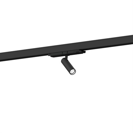 Wever & Ducré+LIKO on track 1.0 LED 12W 1110lm 3000K CRI>90 27°, hämardatav DALI, siinivalgusti, matt must